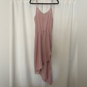 Mezzanine Light Pink High low Dress